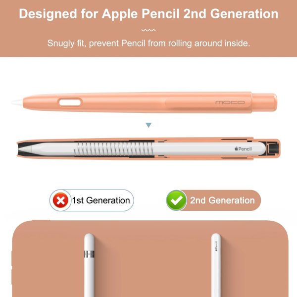 Retractable Holder Case with Clip for Apple Pencil 2nd Generation - Image 3