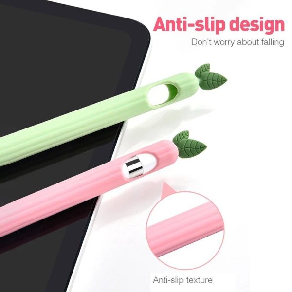 Silicone Protective Cover for Apple Pencil 1 with Anti-Lost Strap - Image 5