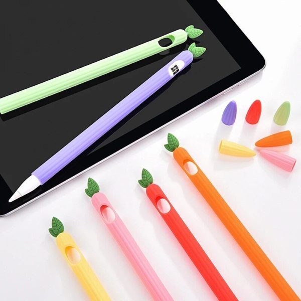 Silicone Protective Cover for Apple Pencil 1 with Anti-Lost Strap - Image 3