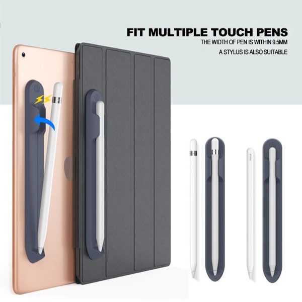 Magnetic Silicone Pen Holder for iPad Pencil 1 & 2 - Image 2