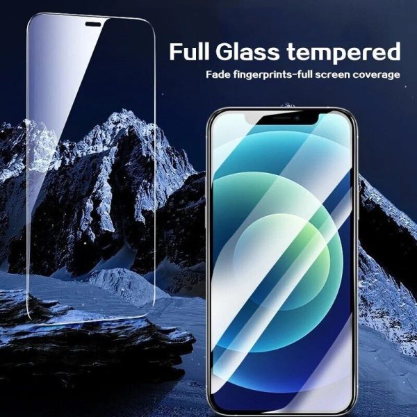 4PCS Full Coverage Tempered Glass Screen Protector for iPhone 13, 12, 11 Pro Max and More - Image 6