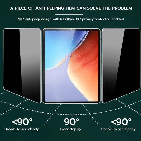 Anti-Spy Privacy Screen Protector Film for iPad Mini 6, Pro 12, 9, 11, Air 4, 10.2 7th 8th Gen - Image 7