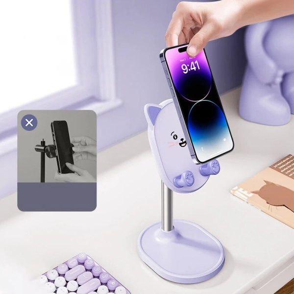 Adjustable Cute Phone & Tablet Desktop Holder - Image 4