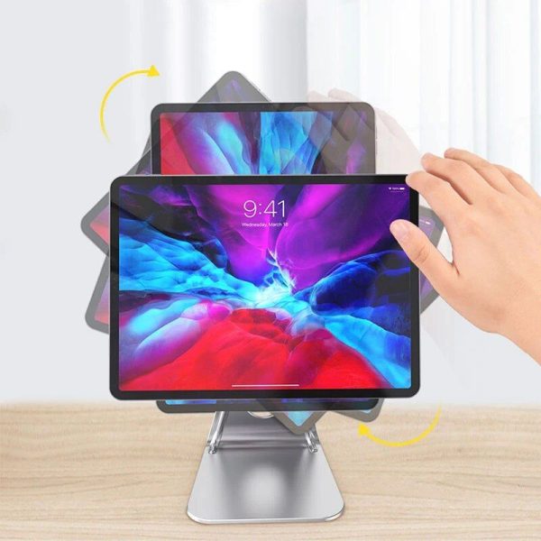 360° Rotatable Aluminum Tablet Stand - Image 2