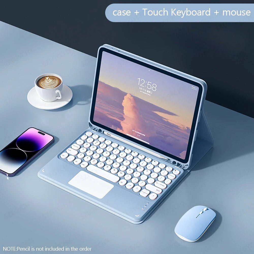 Blue with Touchpad & Mouse