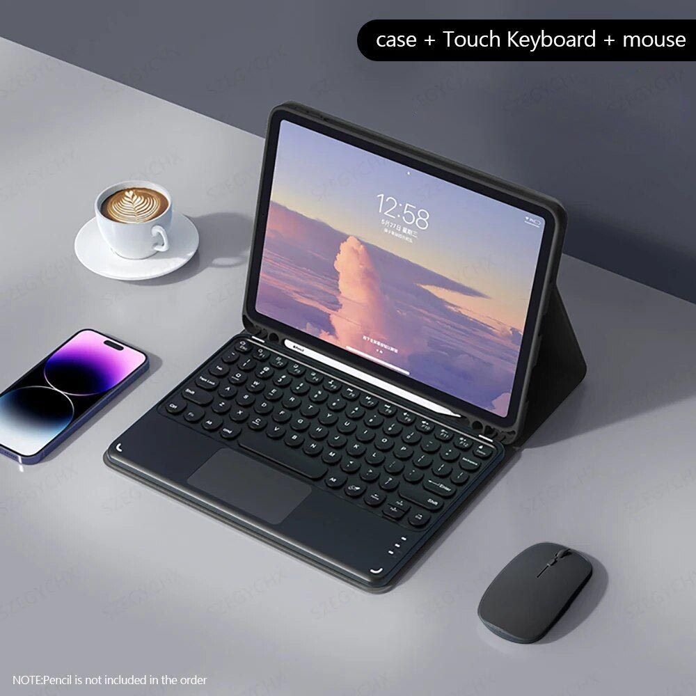 Black with Touchpad & Mouse