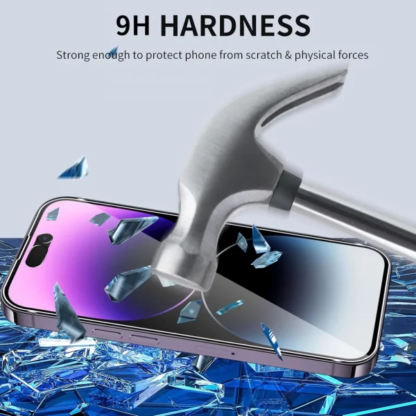 IPhone Camera Lens & Screen Protectors - Full Cover Tempered Glass for iPhone 11, 12, 13, 14, 15 Series & More - Image 6