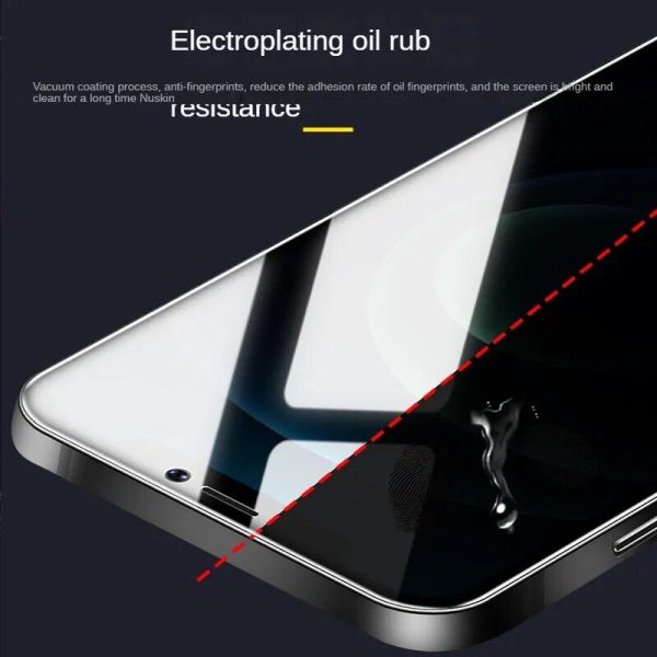 3PCS Anti-Spy Tempered Glass Screen Protector for iPhone 14 Pro Max, 13, 12, 11, XS Max, X, XR, SE, 8, 7, 6 Plus - Front Film, Anti-Glare Protection - Image 4