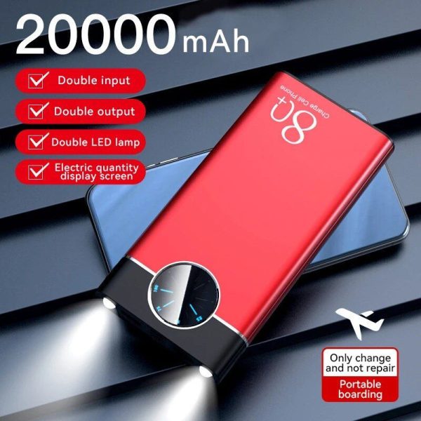 30,000mAh Super Fast Charging Power Bank with Digital Display & Multi-Port Compatibility - Image 5