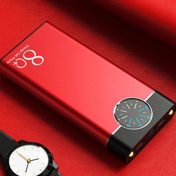 30,000mAh Super Fast Charging Power Bank with Digital Display & Multi-Port Compatibility