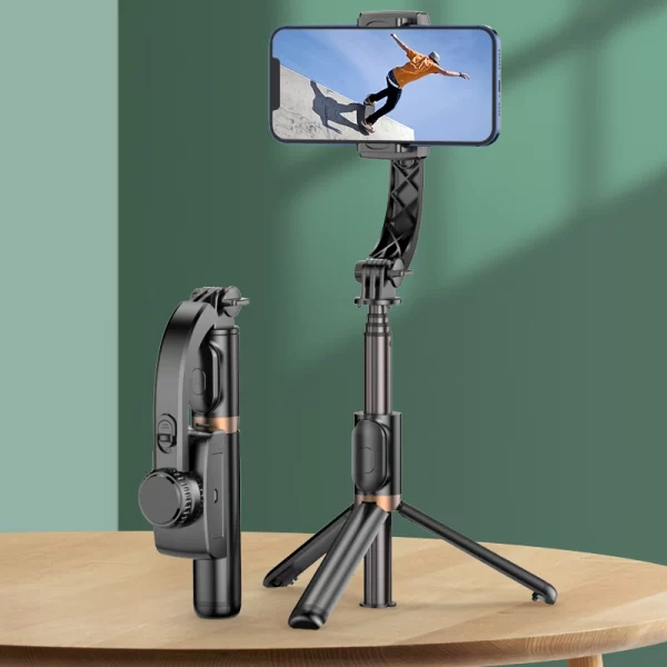 Bluetooth Selfie Stick Tripod with Mobile Video Stabilizer - Image 2