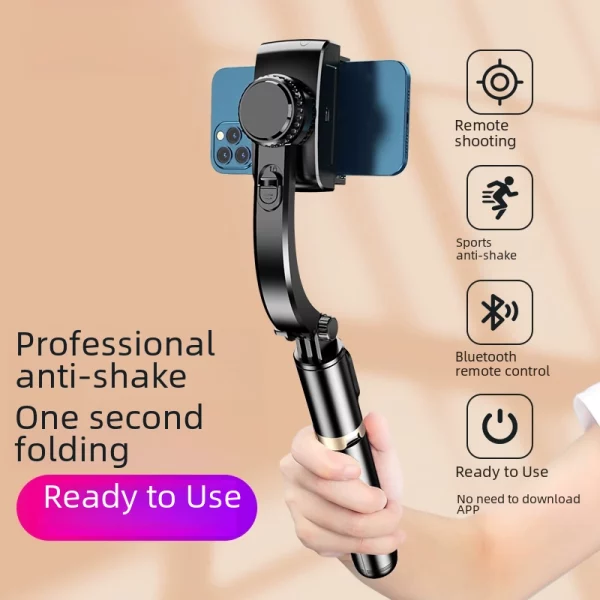 Bluetooth Selfie Stick Tripod with Mobile Video Stabilizer - Image 3