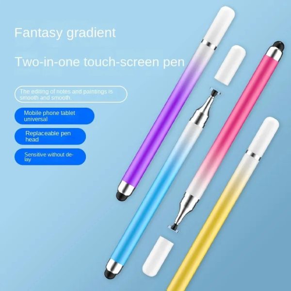 2-in-1 Capacitive Touch Pencil for Cellphones & Tablets: Universal Drawing & Screen Tool - Image 2