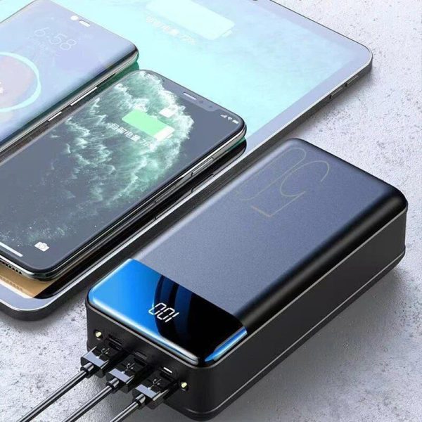 100,000mAh Fast Charging Portable Power Bank with 3 USB Outputs - Image 6