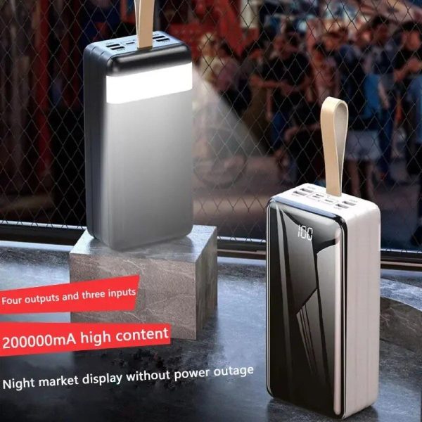 100000mAh Ultra-Portable Power Bank with 4 USB, Digital Display & Super-Fast Charging - Image 6