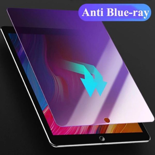 Anti Blue Light Tempered Glass Screen Protector for iPad 10.9, 10.2, 9.7 (2022-2019) - Image 3