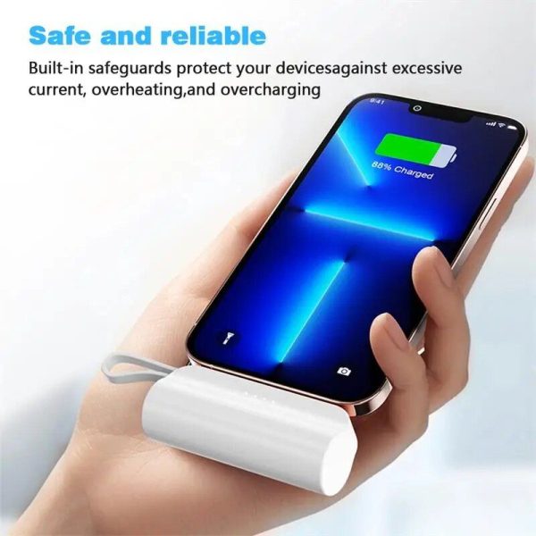 Portable 20000mAh Mini Power Bank with Magnetic Qi Wireless Charging - Image 2