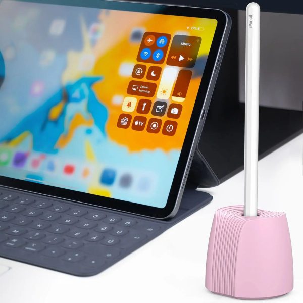 Silicone Stand & Charging Dock for Apple Pencil (1st & 2nd Gen) - Image 2