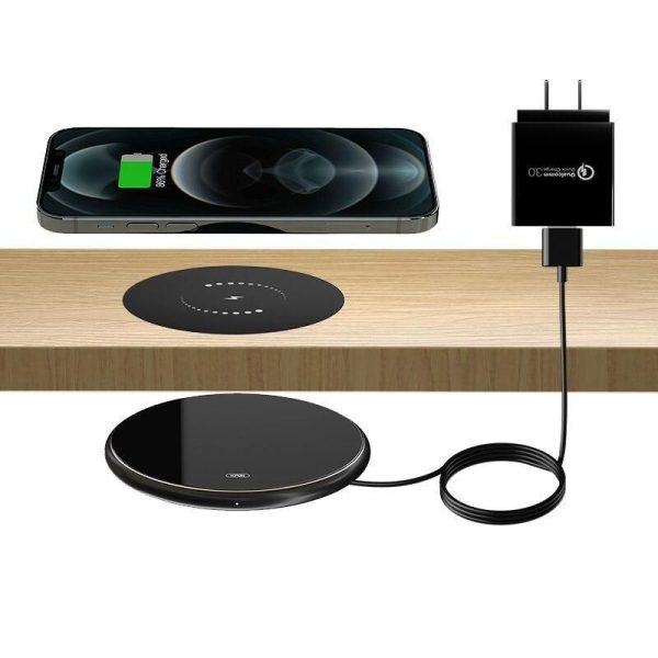 Invisible Under-Desk Long-Distance QI 10W Wireless Charging Pad