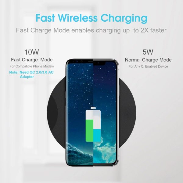 2-in-1 Fast Wireless Charging Pad & Headphone Stand - Image 6