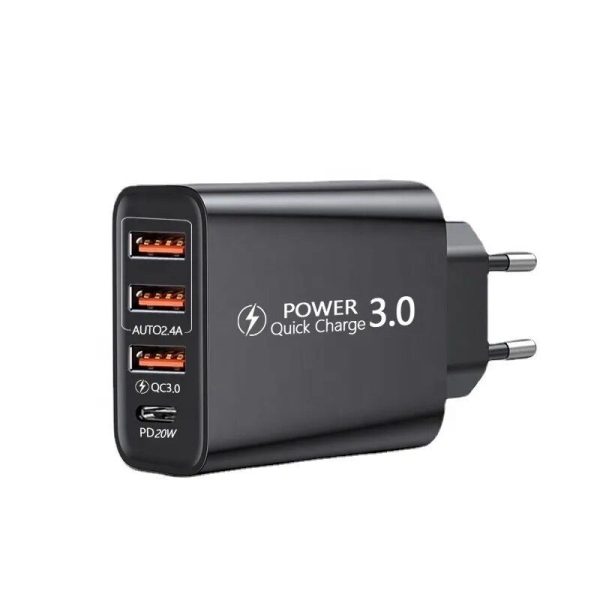 3-Port Adapter with Fast Charging Function - Image 2