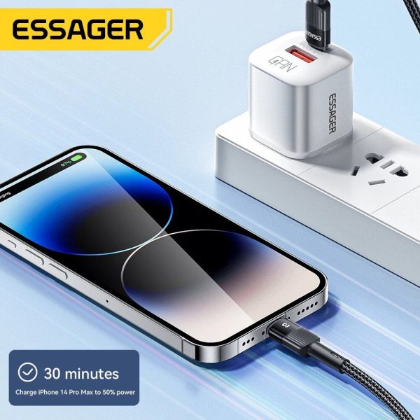 Essager 3A PD29W Fast Charging USB Cable for iPhone - Image 6