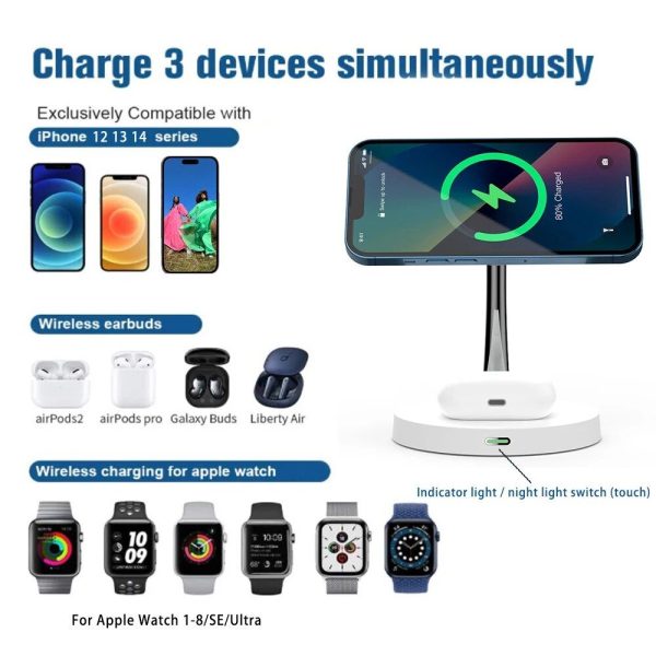 30W Magnetic Wireless Charger - Image 3