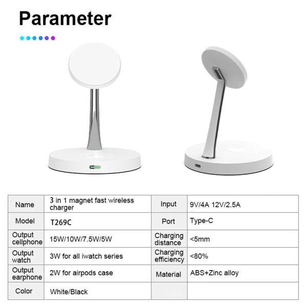 30W Magnetic Wireless Charger - Image 4