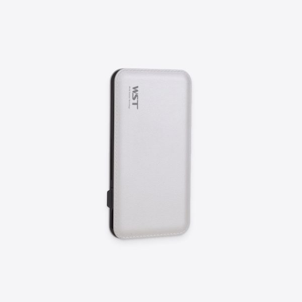 8000mAh Leather-Surface Power Bank