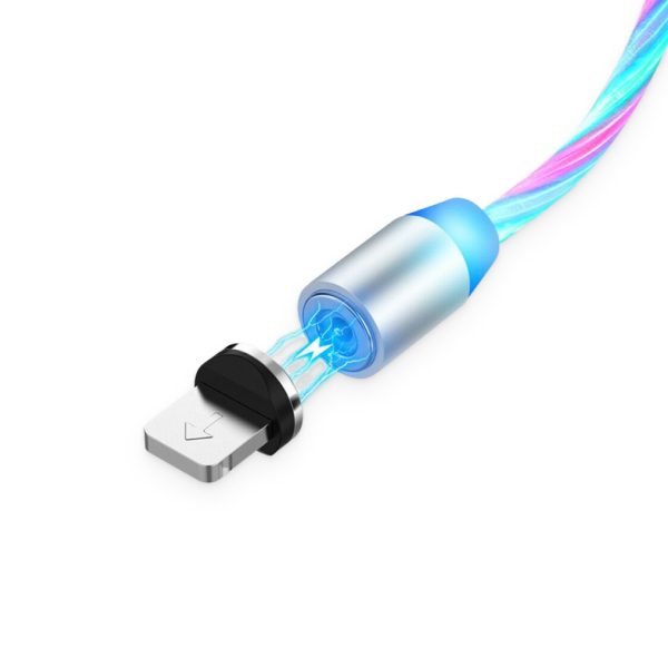 Blue LED 3-in-1 USB Charging Cord - Image 2