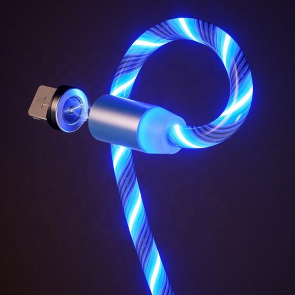 Blue LED 3-in-1 USB Charging Cord - Image 6