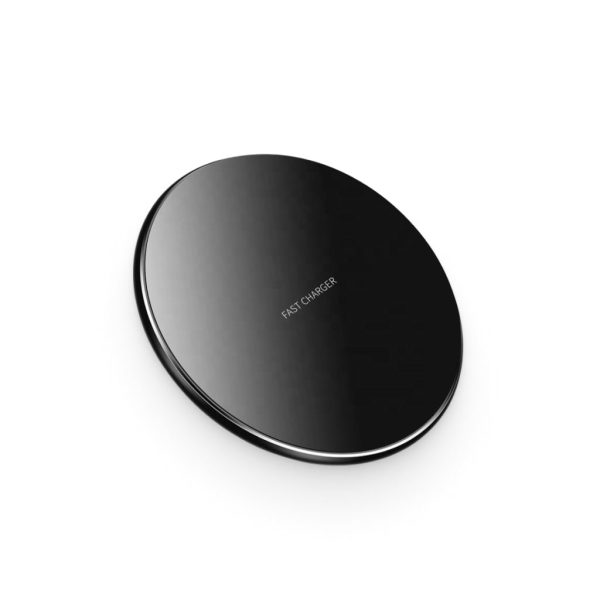 Sleek Black Wireless Charger - Image 2