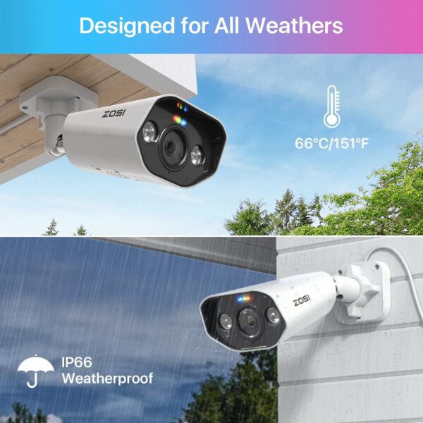 8MP Ultra HD PoE IP Security Camera with Color Night Vision & AI Detection - Image 7