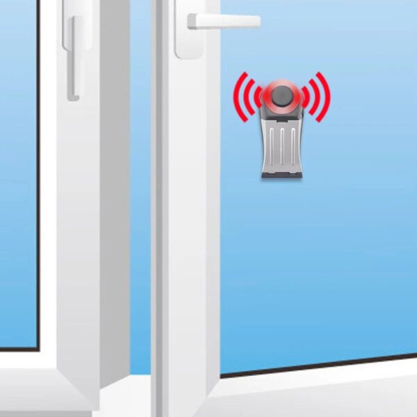 125dB Portable Door and Window Security Alarm with Adjustable Sensitivity - Image 6