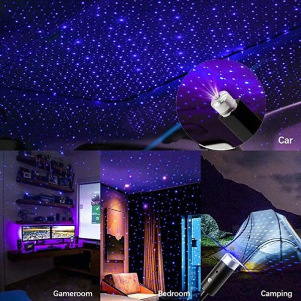 LED Starry Sky Car Roof Projector - Image 8