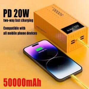 66W Ultra-Capacity 50000mAh Portable Power Bank with Super Fast Charging - Image 4
