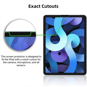 2-Pack Ultra Clear Tempered Glass Screen Protector for Various iPad Models - Image 3