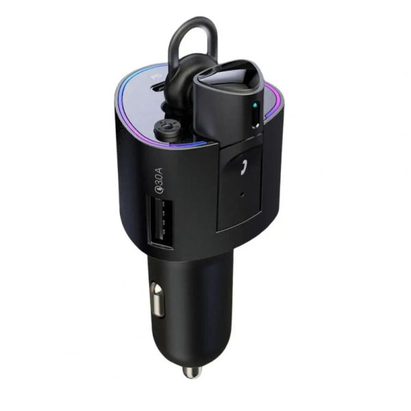 2-in-1 Bluetooth Earphone & Fast Car Charger - Image 6