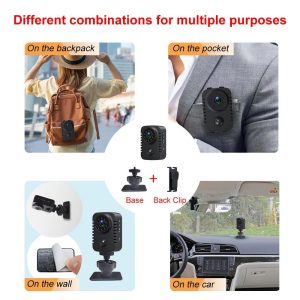 1080P Mini Body Camcorder with Night Vision & Motion Detection - Image 6
