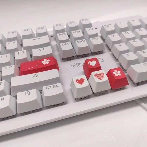 Pixel Heart Keycap for Mechanical Keyboards - Image 5