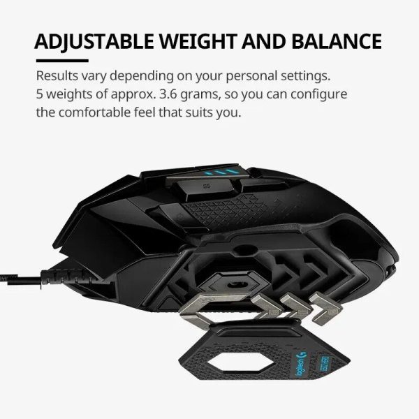 Wired Gaming Mouse with 11 Programmable Buttons & Dual-Mode Roller - Image 4