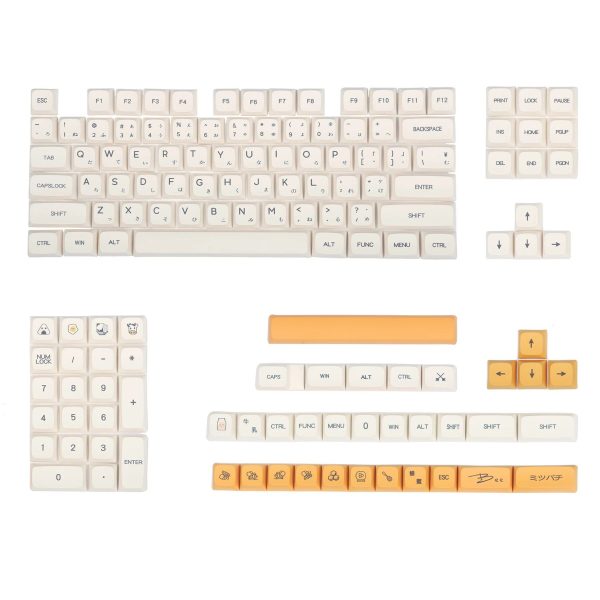 140-Key Japanese PBT Keycaps, XDA Profile, for Mechanical Keyboards - Image 7