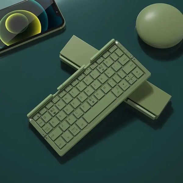 Portable Bluetooth Folding Keyboard for Tablets & Laptops - Image 4