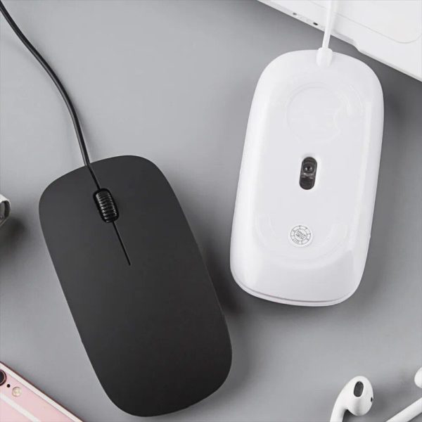 Ultra-Thin 2.4Ghz Ergonomic Wired USB Mouse for PC and Laptop - Image 2