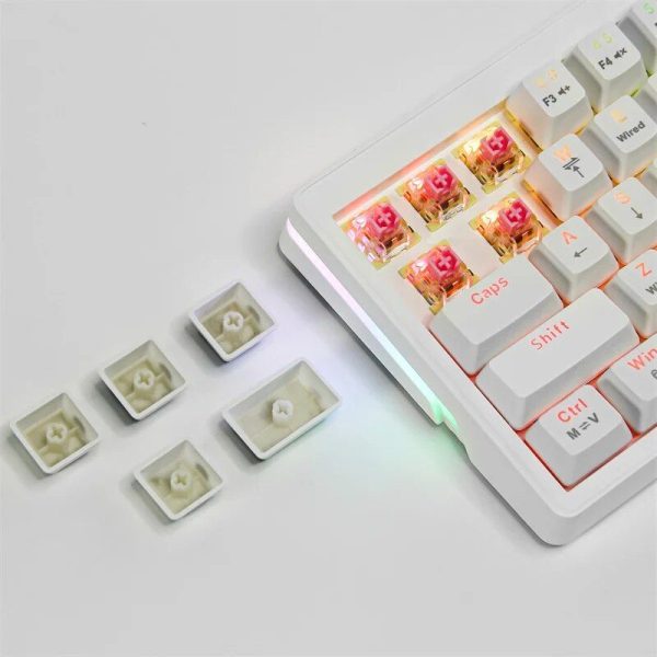 Compact 63-Key Hot-Swappable Mechanical Keyboard with Multicolor RGB Backlighting - Image 4