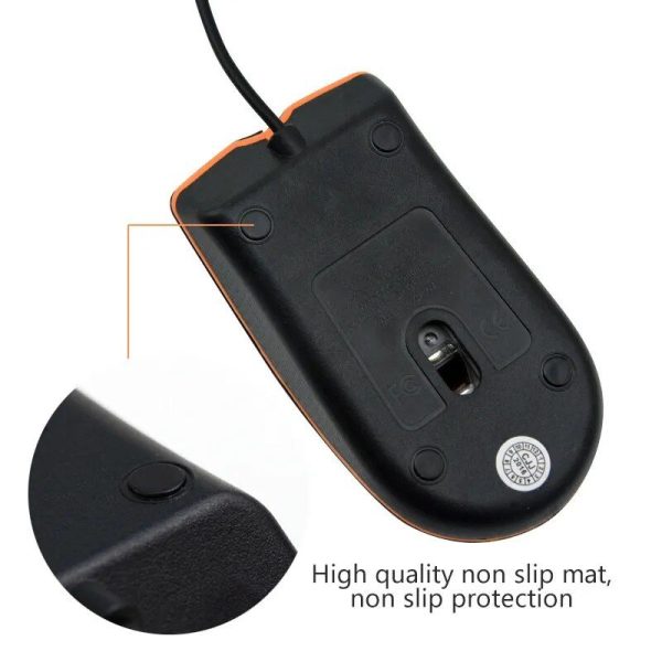 1200DPI Wired Mouse with Non-Slip Matte Texture for Business and Home Use - Image 5