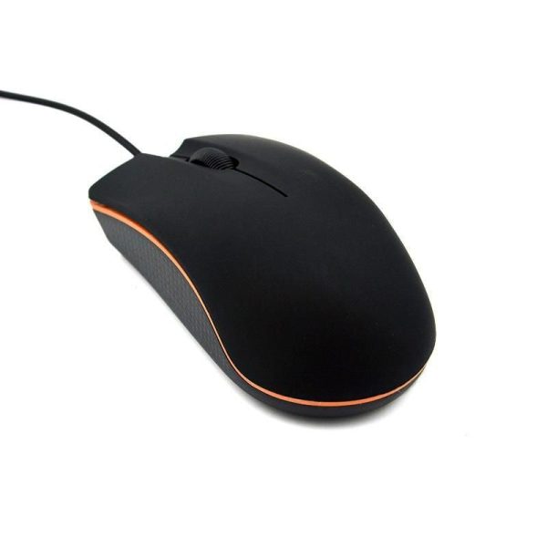 1200DPI Wired Mouse with Non-Slip Matte Texture for Business and Home Use