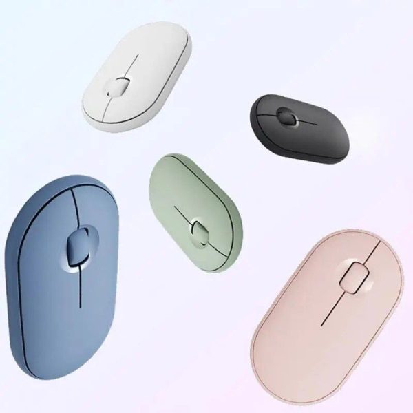 Dual Mode Mute Wireless Mouse - Ultra-Thin Design with Bluetooth & 2.4GHz Connectivity