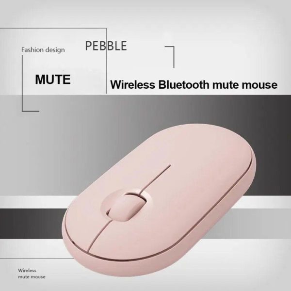 Dual Mode Mute Wireless Mouse - Ultra-Thin Design with Bluetooth & 2.4GHz Connectivity - Image 5