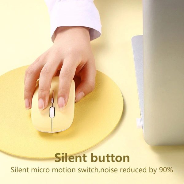 Wireless Bluetooth Mouse - Silent, Ergonomic & Portable - For All Devices - Image 4